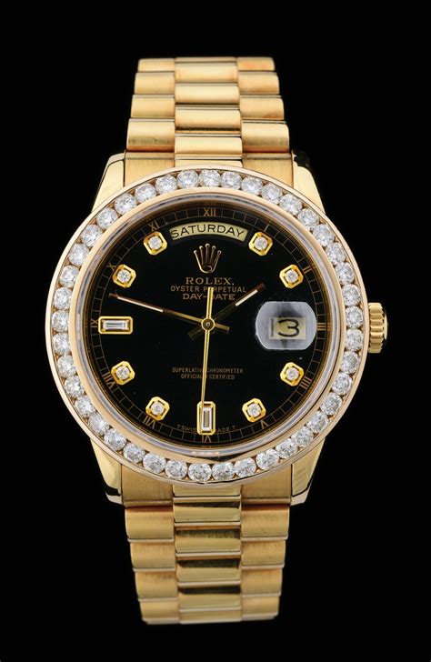 mens rolex presidential|18k presidential Rolex diamond bezel.